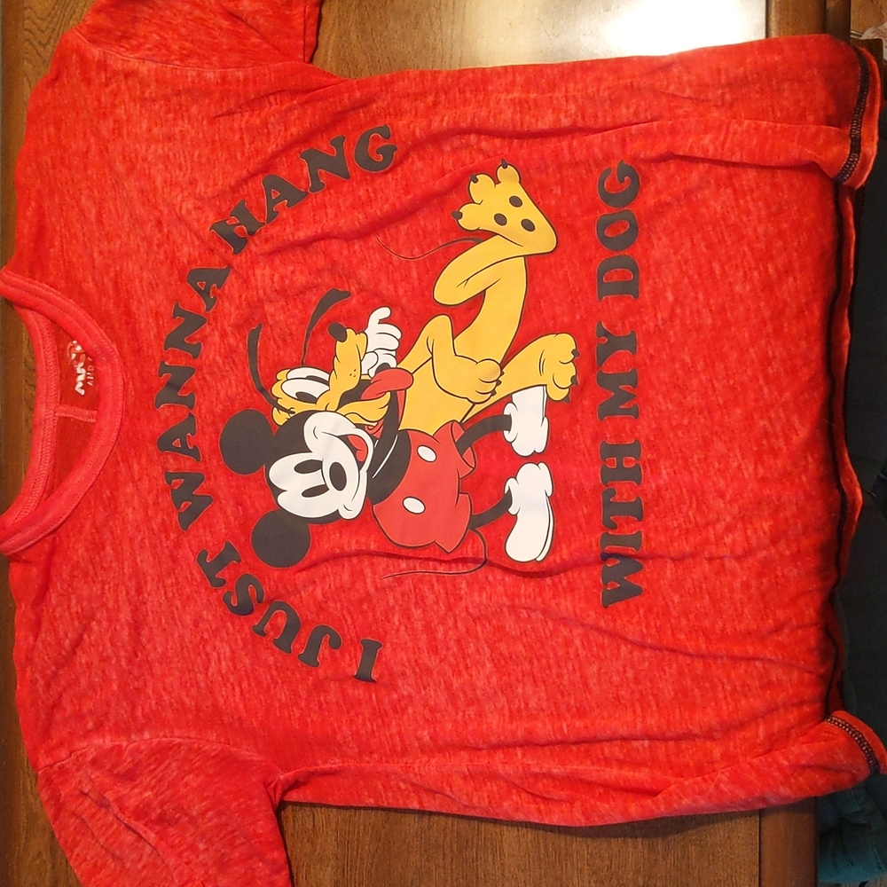 Disney pajama top